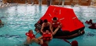 Praktična nastava iz Sigurnosti na moru - otvaranje splavi